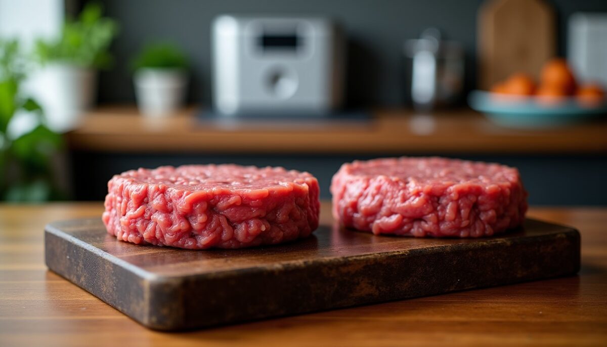 Steak haché et protéines : combien comptez-vous vraiment, et pourquoi le poids change à la cuisson ?